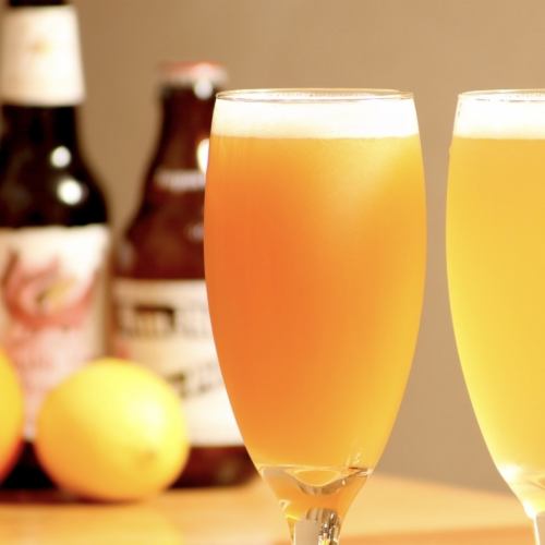 ビアカクテルメニューも大好評☆