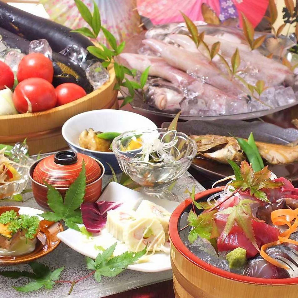 可以享用肉和鱼的宴会！“Aburiyaen”提供丰富的套餐♪2,980日元起（含税）