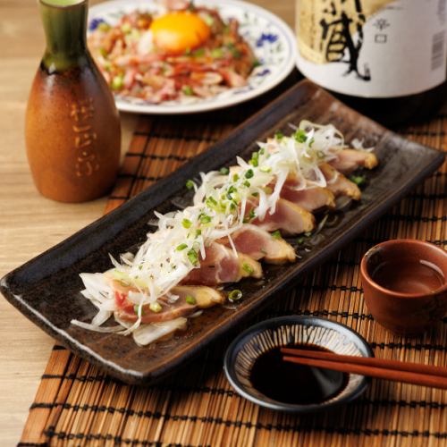 鶏ももたたきポン酢