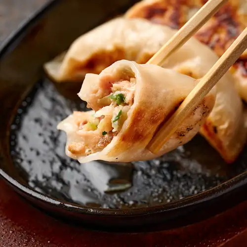 鳥道おすすめ！名物『鶏餃子 & 黒豚餃子』を楽しめる飲み放題付きのコース！