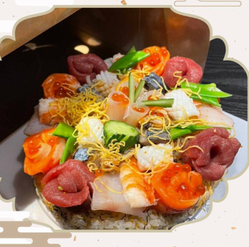 葵結の寿司ケーキ 5号