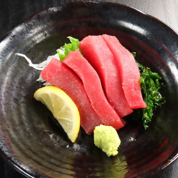 【本物の旨みを追求！】天然本マグロ赤身の極上刺し◎