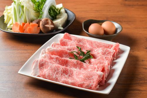 黒毛和牛すき焼きセット（1人前）