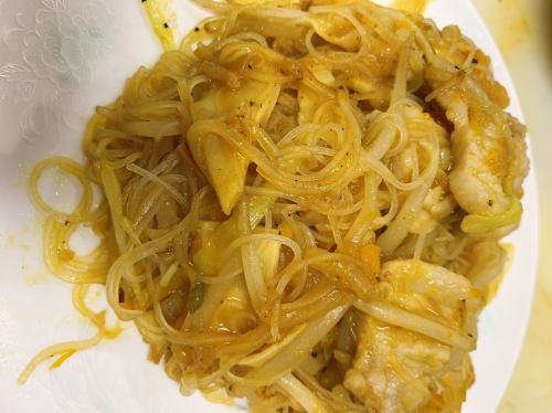 golden rice noodles