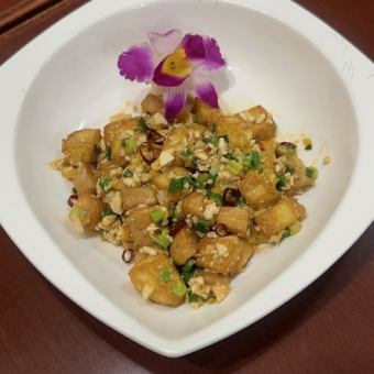 金沙豆腐