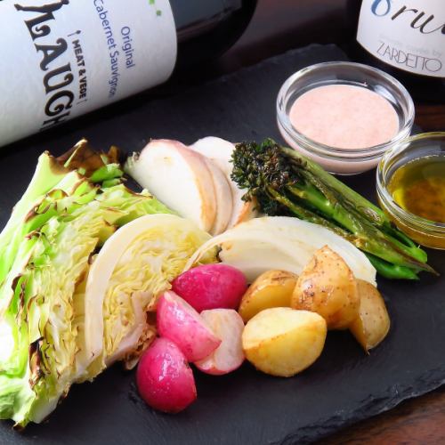 横須賀野菜のグリルのサラダ