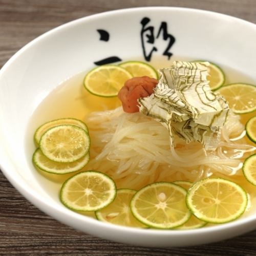 Ideal for after-meal! Special handmade cold noodles are also a specialty