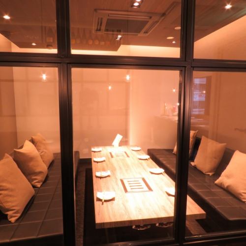 A private room for relaxation is also available ♪