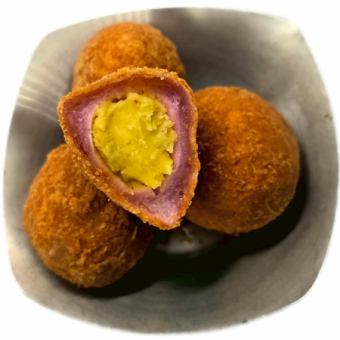 さつま芋チーズボール