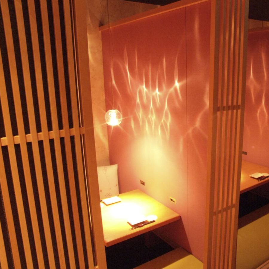 Recommended for anniversaries, etc. ★ All seats are private rooms in a fashionable Japanese atmosphere!