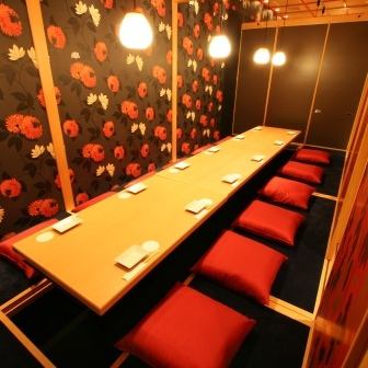We have fully private seats that can accommodate banquets for large groups of 10 to 12 people.We have many courses with all-you-can-drink recommended for banquets of 2 or more people.You can enjoy sake such as Japanese sake and sake.Please enjoy while relaxing in a completely private room.※The photograph is an image.