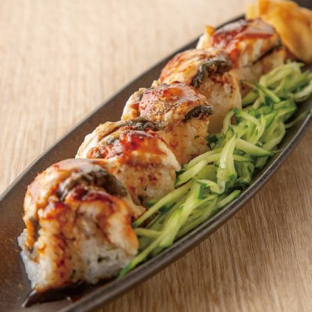 鰻の棒寿司