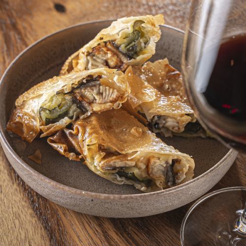 鰻 ズッキーニ 燻製チーズ 春巻き 1本