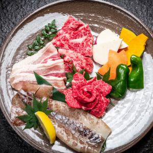 一對烤肉套餐