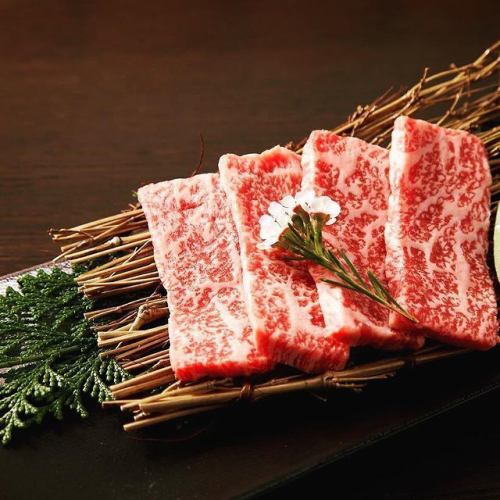 極上肉を落ち着ける空間で