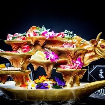 【超おすすめ◎】特選タンや特選カルビなど上質なお肉を堪能◎宴・水蓮コース【飲み放題付き】