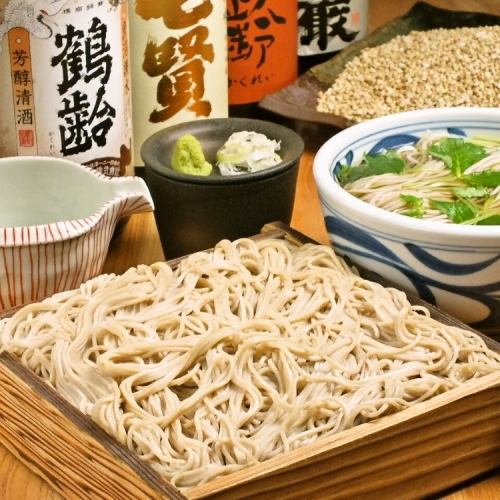 28 buckwheat noodles 490 yen