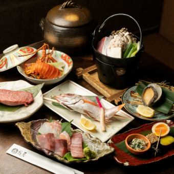 [New Year's Party] "Maruhide Course" 10 dishes total 10,000 yen