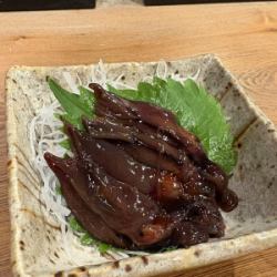 불똥 꼴뚜기 바다 절임