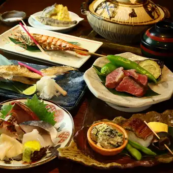 2026.Our signature "primitive-style grilled food" takes center stage! 2-hour all-you-can-drink included "Maruhide Course" 7000 yen [Welcome Party]