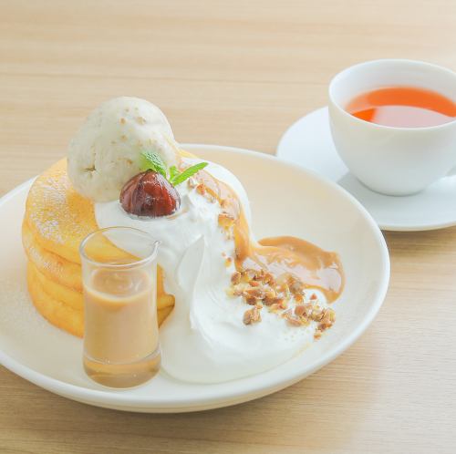 [パンケーキ]万寿庵甘栗パンケーキ