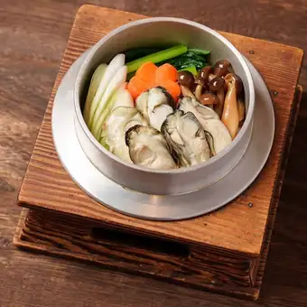 牡蠣の釜飯