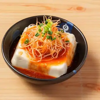 やみつき旨辛だれの冷奴