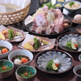 [Fugu] Natural Sanpuku Course ★ 12,100 yen (only available for reservations made the day before)