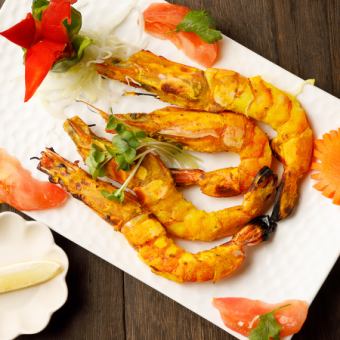 Tandoori shrimp (full/half)