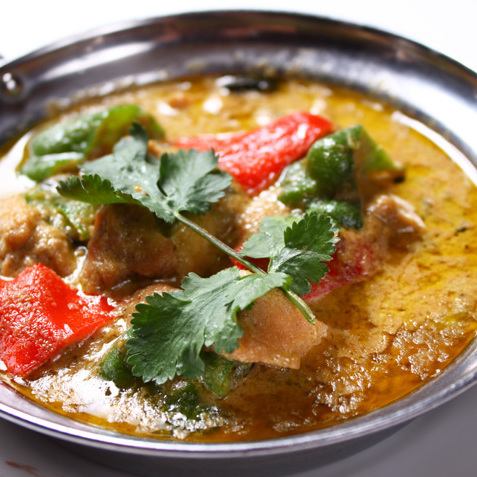[Our store's most popular No. 3] Green curry (Thailand)