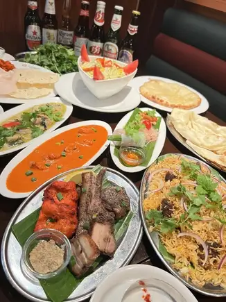 生あり◎2時間飲放＆ナン・サフランライス食べ放題【プレミアムアジアンコース】