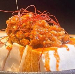 肉みそ旨辛冷奴