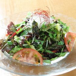 韓国海苔のチョレギサラダ