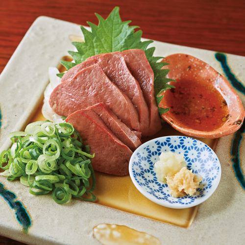 "Kiwami" liver sashimi
