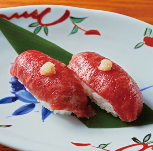 Kuroge Wagyu Beef Meat Sushi [Integrated]