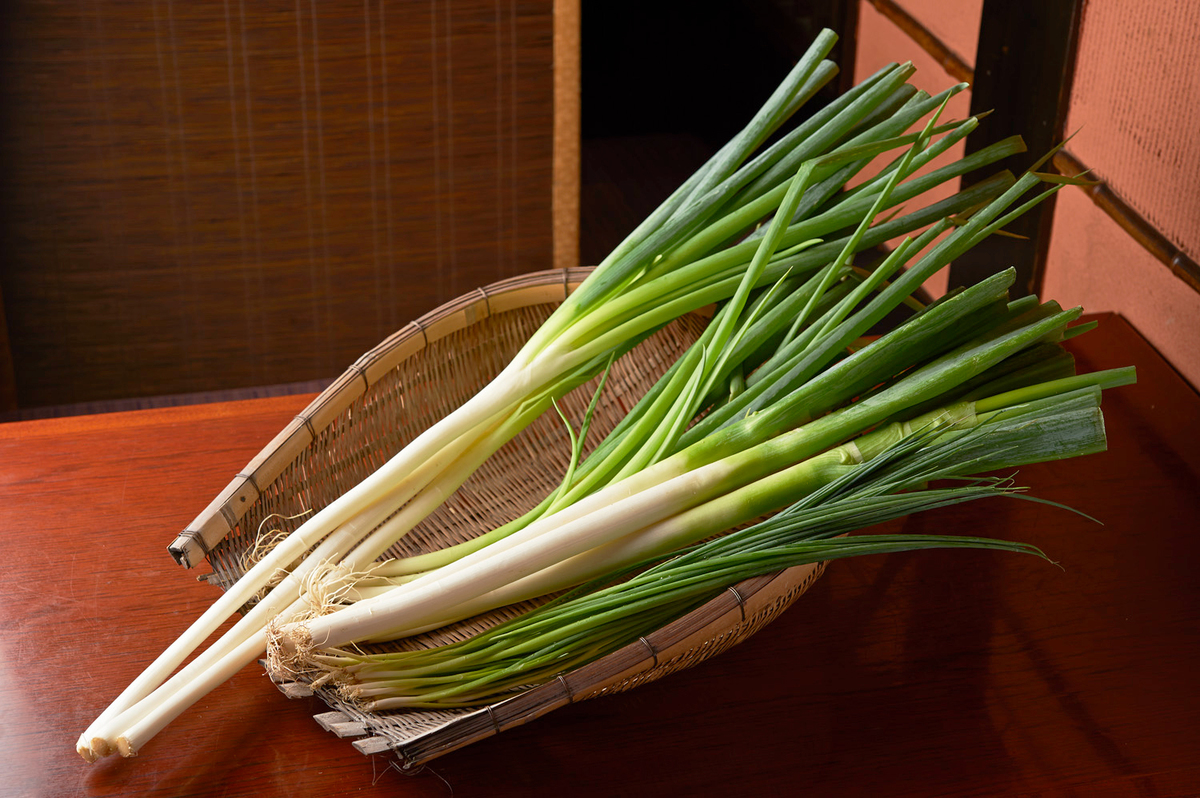 Green onions and green onions
