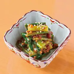 3種の味噌の葱ぬた