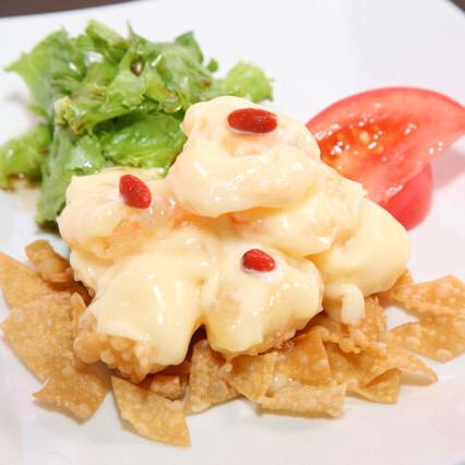 Shrimp with Taiwanese mayonnaise