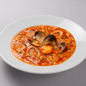 魚介のリゾット・ペスカトーレ