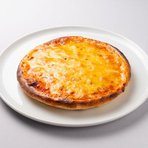 アンチョビとニンニクのピザ