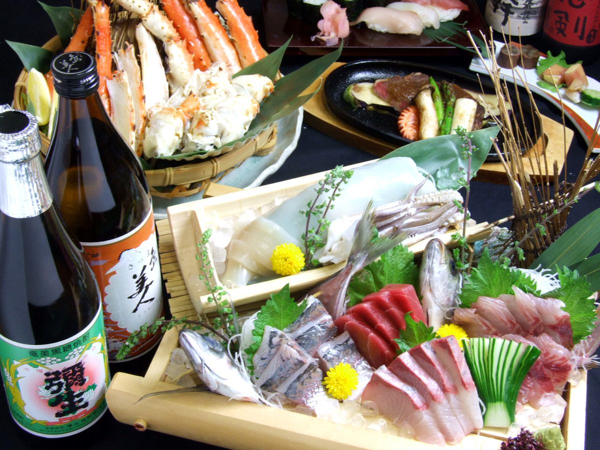 鮮魚が自慢★宴会コースも多数ご用意。