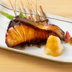 【魚介料理】肉厚ブリ照り焼き
