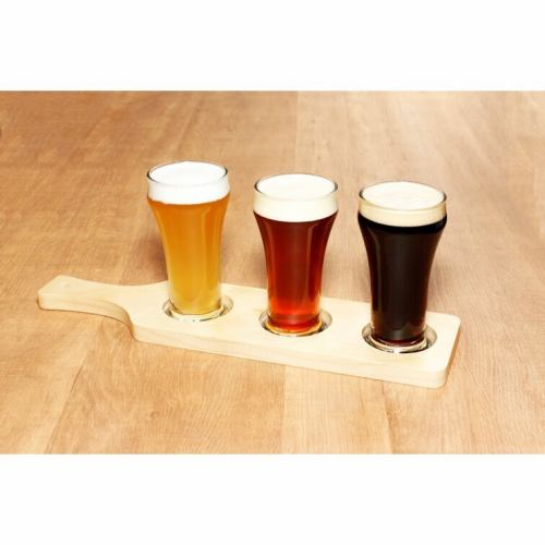 店内醸造のクラフトビール