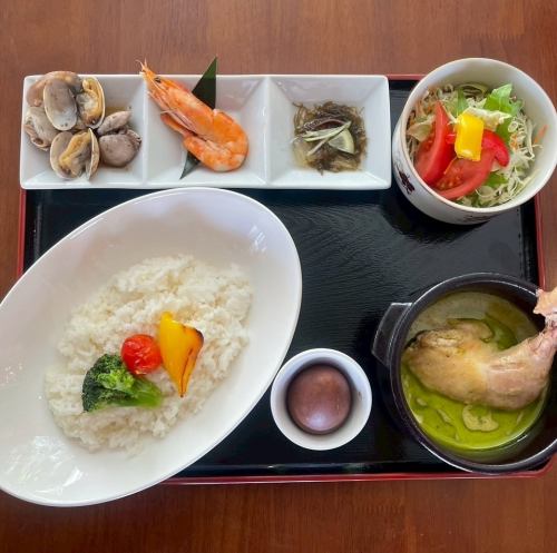 グリーンカレーセット