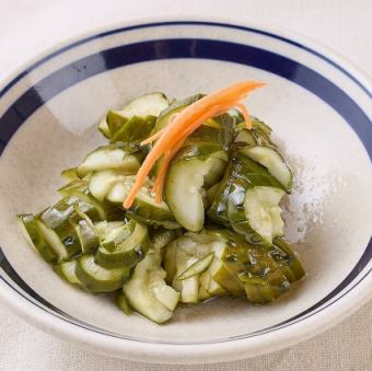 ピリ辛キュウリの甘酢漬け