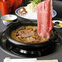 "Special Marbled Wagyu Beef Loin Course" (6 dishes in total) Special Marbled Wagyu Shabu Shabu or Sukiyaki (Great for various parties)