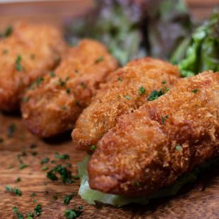 Deep fried oysters