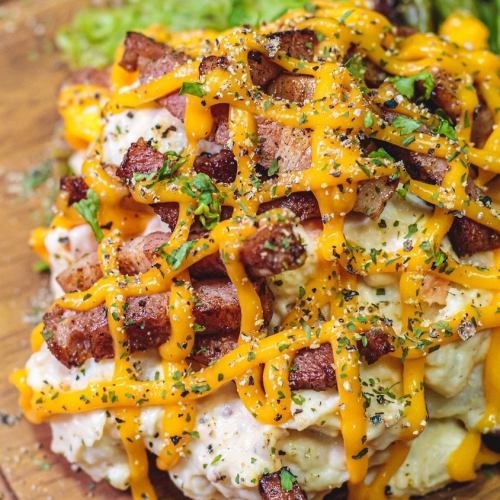 bacon cheese potato salad