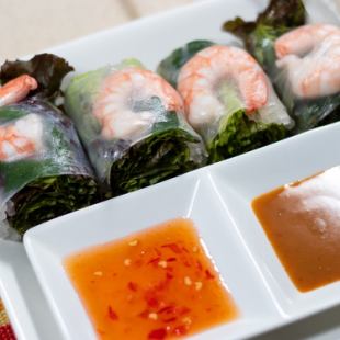 Shrimp spring rolls
