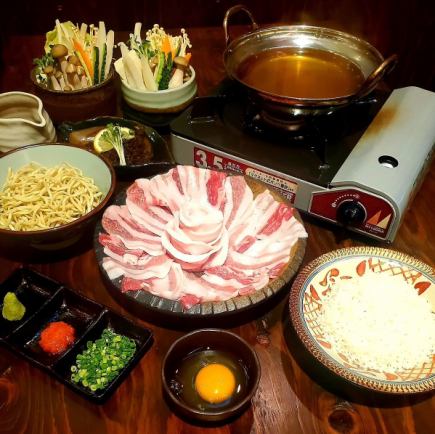 【人数に合わせて選ぼう◎4名様分】島野菜とアグー豚 島しゃぶセット4名様分16,368円(税込)